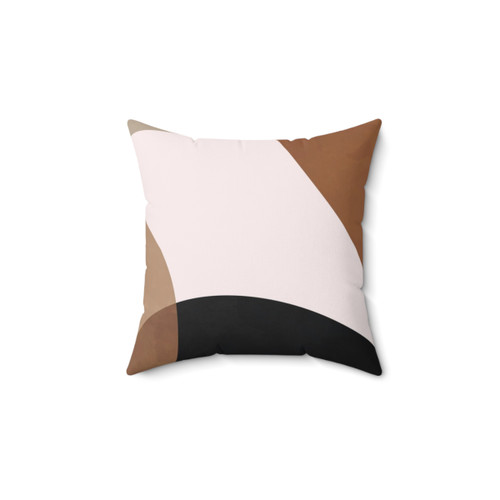 Abstract Shapes Scandinavian Wall Art Pillow