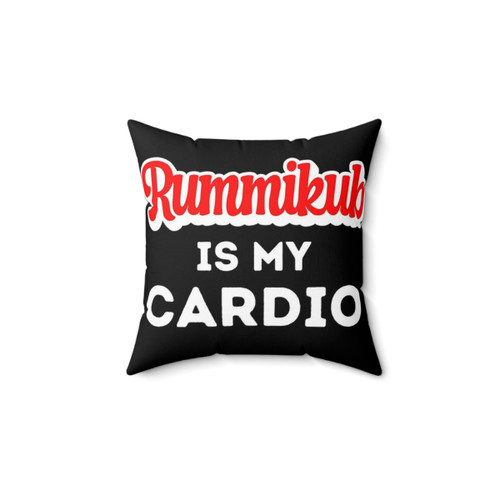 Rummikub Lovers Pillow for Fans of the Counting and Strategy Board Game