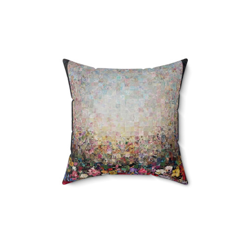 Nana's Flower Quilt Decorative Accent Pillow