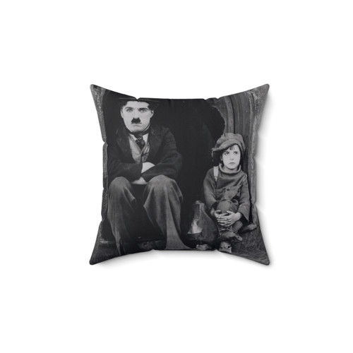 Vintage Charlie Chaplin The Kid Pillow