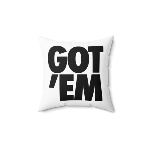 Black and White Sneaker Pillow