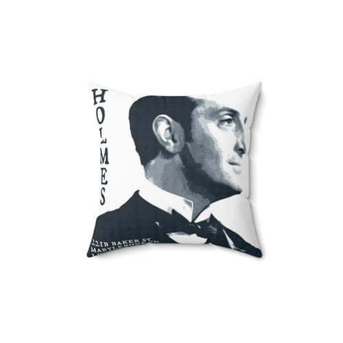 Sherlock Holmes Basil Rathbone Stamp Pillow