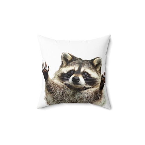 Cute Racoon Pillow for Nursery and Kids