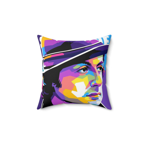Stylish WPAP Pillow with Sylvester Stallone Portrait