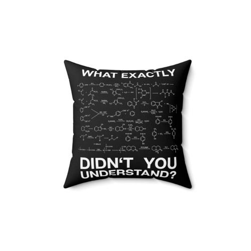 Chemistry Equations Pillow