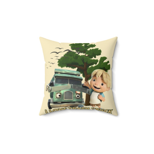 Trash Truck Netflix Animation Pillow