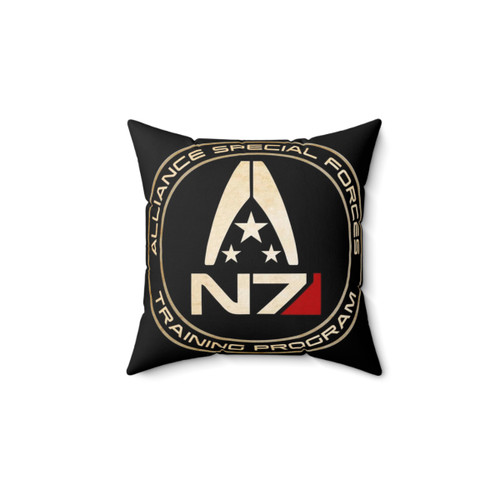 Mass Effect N7 Vintage Gaming Pillow
