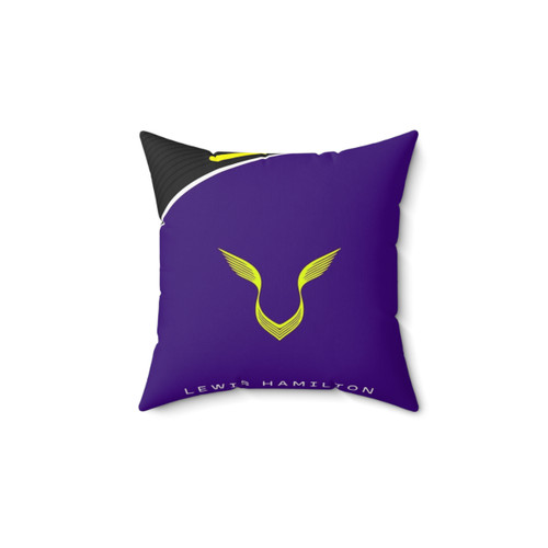 Purple Helmet Inspired Pillow for F1 Fans