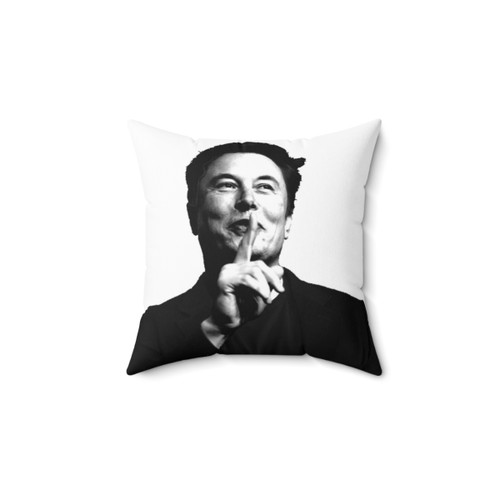 Elon Musk Inspired Novelty Pillow