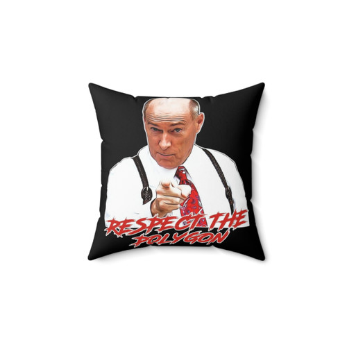 Respect the Polygon Weather Pillow