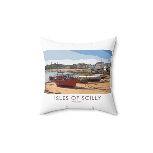 Isles of Scilly Pillow by Photographer Andrew Roland