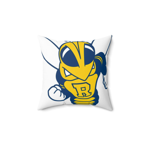 University of Rochester Pillow with ROCKY Design