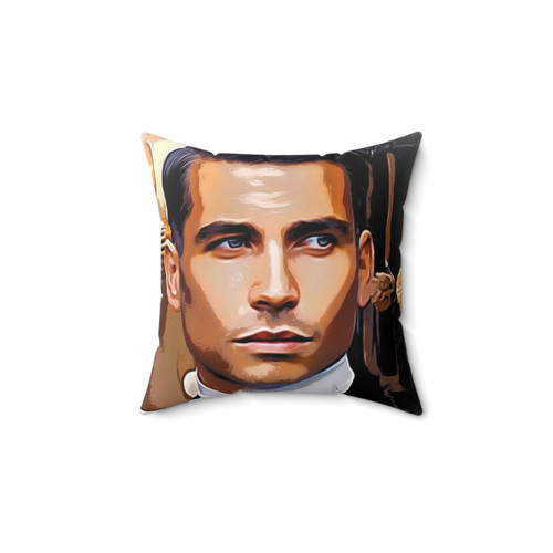 Downton Abbey Thomas Throw Pillow