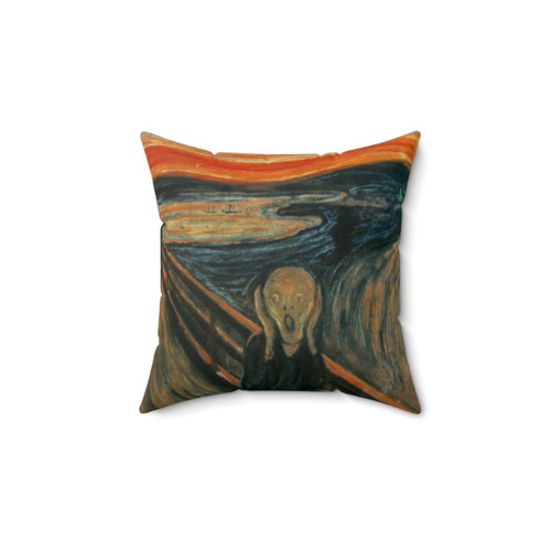 Edvard Munch The Scream Decorative Pillow