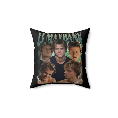 Retro Vintage Bootleg Style Pillow by JJ Maybank