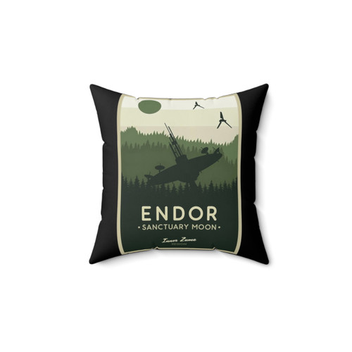 Star Wars Endor Sanctuary Moon Pillow