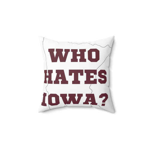 University of Iowa Rivalry Pillow
