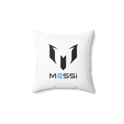 Lionel Messi Logo Pillow - Celebrate the GOAT of Football