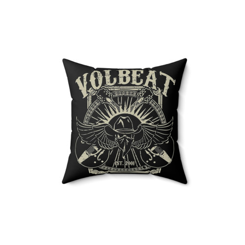 Volbeat Band Leaf Pillow