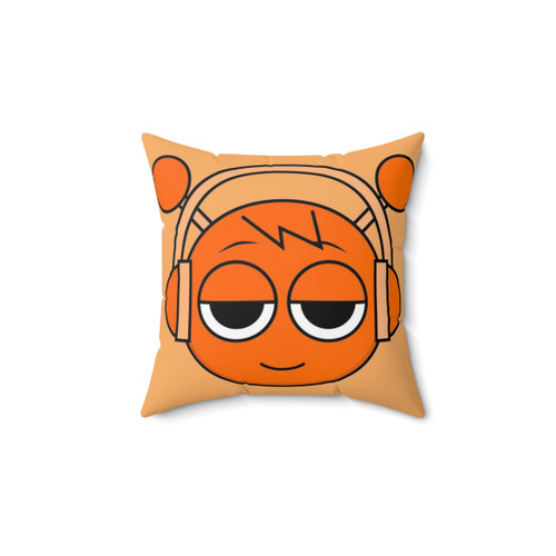 Sprunki Orange Head Pillow for Comfortable Gaming