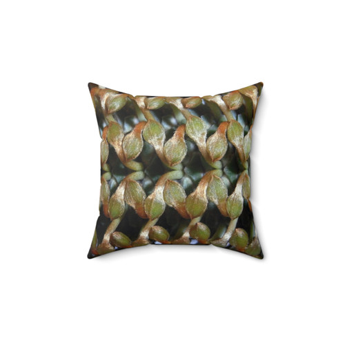 Banksia Bud Decorative Throw Pillow