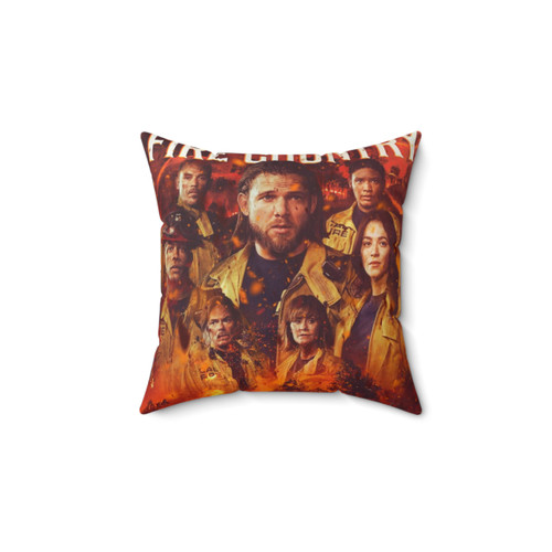 Fire Country Burned Pillow