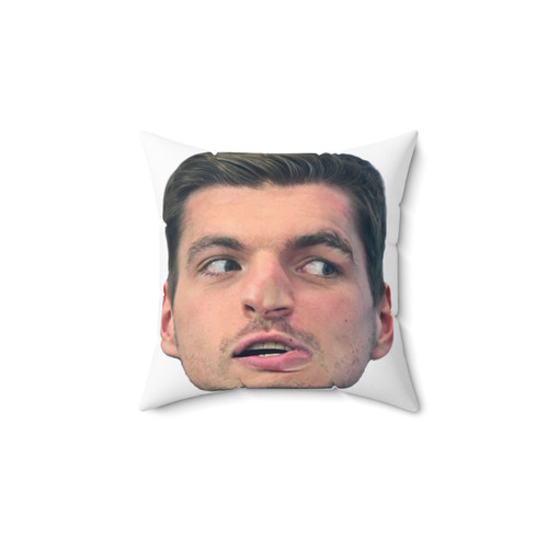 Max Verstappen Face Pillow - Embrace the Formula 1 Champion