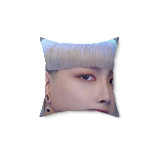 ATEEZ Hongjoong Bowl Cut Meme Pillow