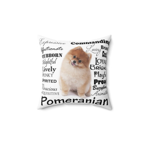 Pomeranian Breed Traits and Personality Pillow