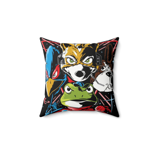 Starfox Retro Video Game Pillow