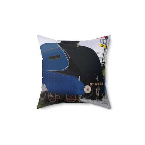 LNER Mallard Steam Train Decorative Pillow