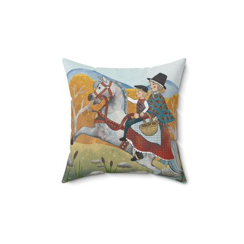 Ji Ceffyl Bach Pillow - Welsh Nursery Rhyme Decor