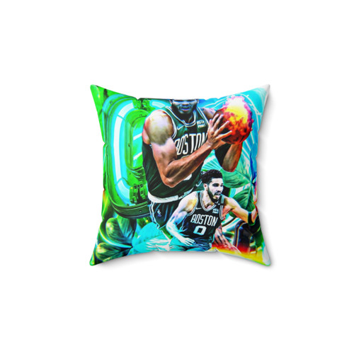 Jayson Tatum Boston Celtics Signature Pillow