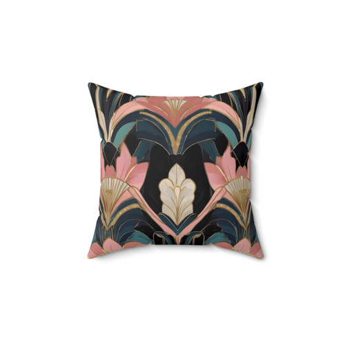 Art Deco Geometric Pattern Pillow