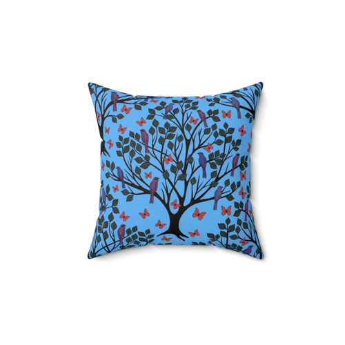 Butterfly Migration Decorative Pillow