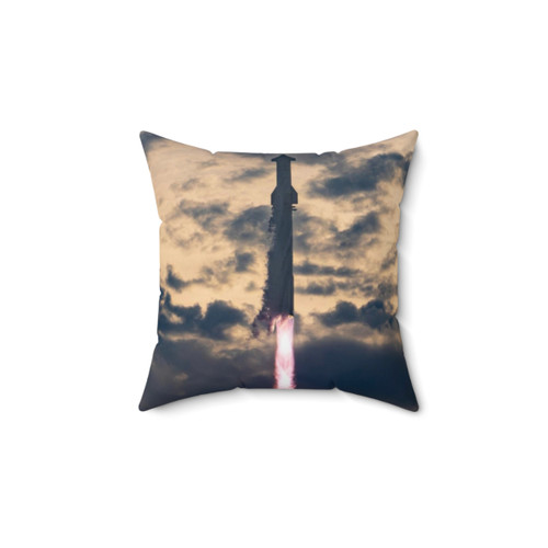Spacex Starship IFT3 Launch Pillow