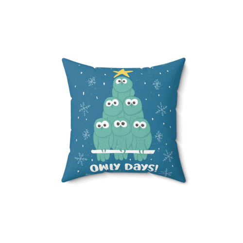 Owls Greetings Collection Decorative Throw Pillow