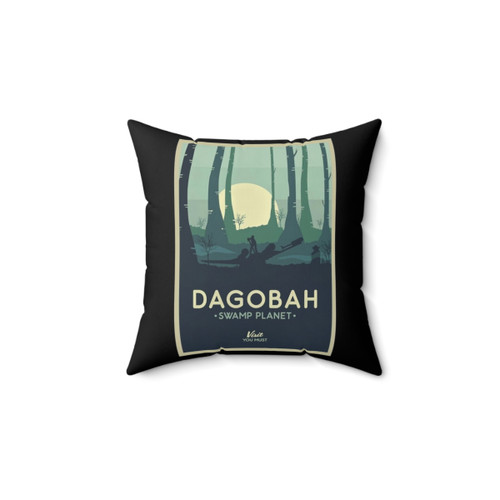 Star Wars Dagobah Swamp Planet Decorative Pillow