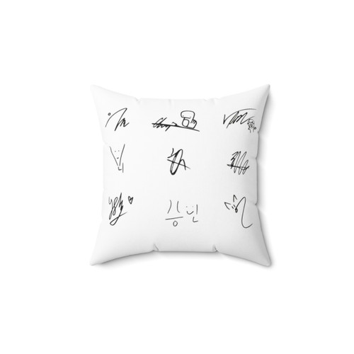 Stray Kids Signature Autograph Pillow