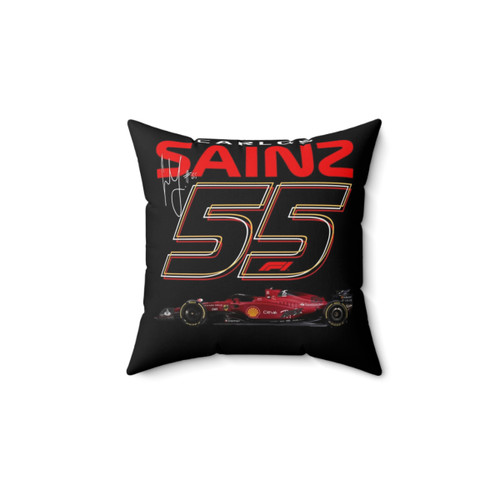 Carlos Sainz Formula 1 Racing Pillow