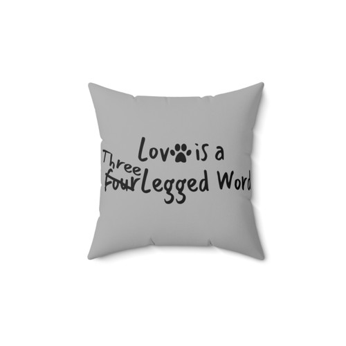 Three Legged Pet Pillow for Tripaw Dogs and Cats