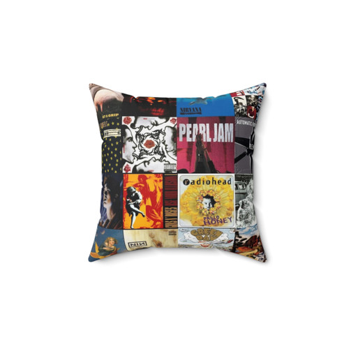 1990s Rock Classics Pillow