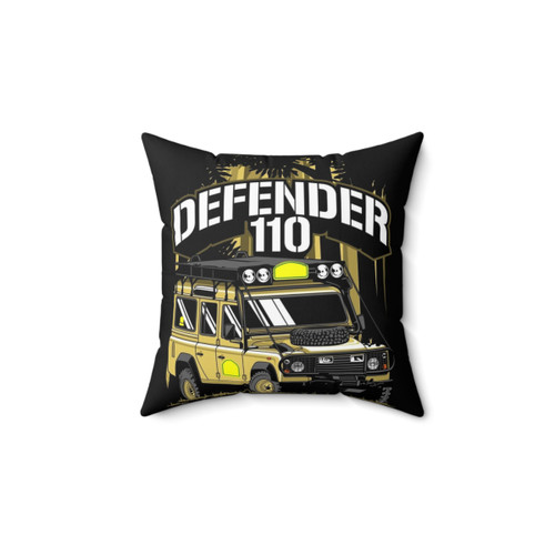 Defender: Built to Last Pillow - Rugged and Durable Home Decor