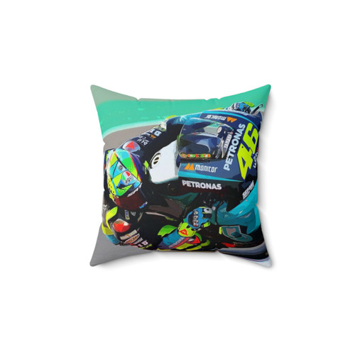 Valentino Rossi MotoGP Motorcycle Racing Pillow