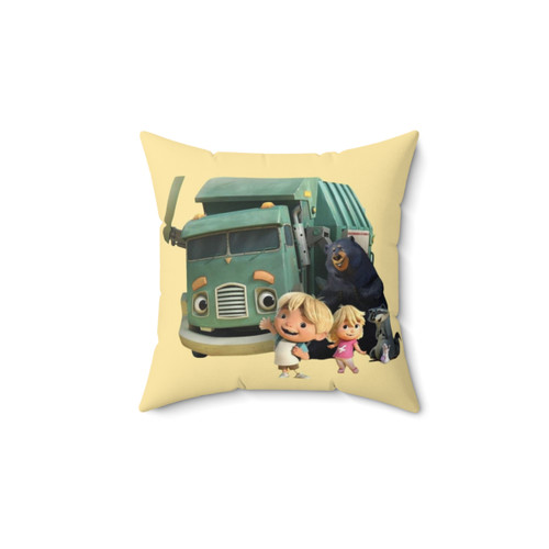 Trash Truck Netflix Animated Pillow