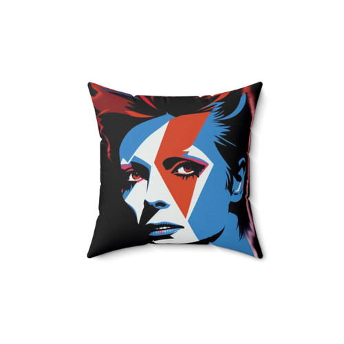 Aladdin Sane David Bowie Art Pillow