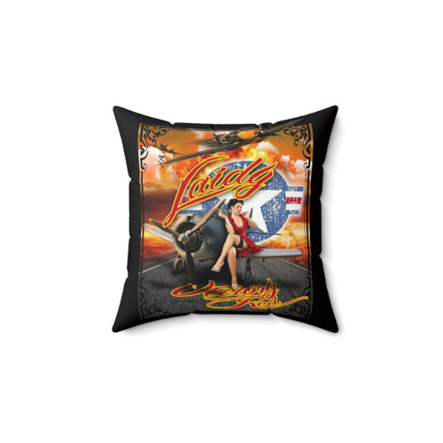 Doll1 Pin-up Style Decorative Pillow