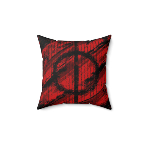 Blood Phyrexian Writings Pillow - Magical Fantasy Decor
