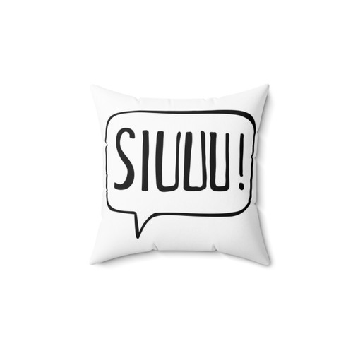 Ronaldo Cheer Pillow - Siuuu Soccer Fan Cushion