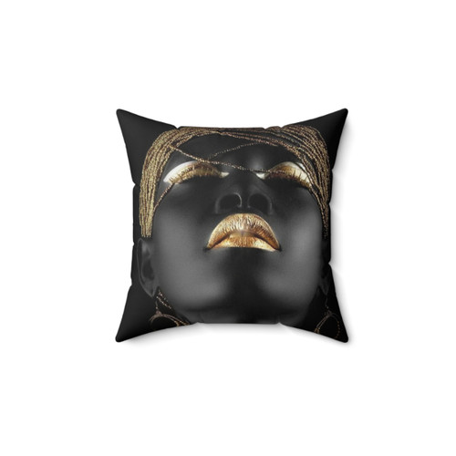 Decorative African Queen Pillow
